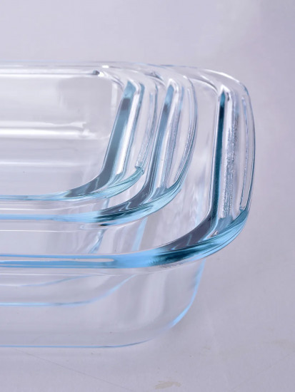 Набор стеклянных форм для запекания