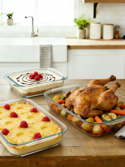 Набор стеклянных форм для запекания - Фото 6