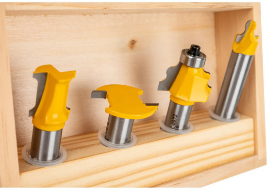 Набор фрез для изготовления шарнирных соединений