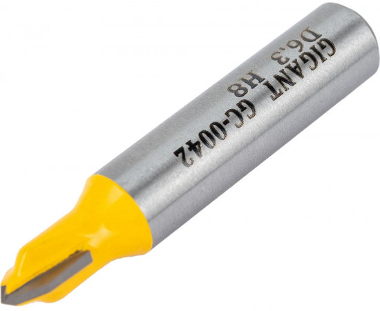 Фреза пазовая гальтельная V-образная 