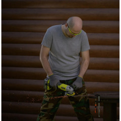 Угловая шлифовальная машина ONE+ R18AG-0 - Фото 11