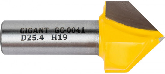 Фреза пазовая гальтельная V-образная 