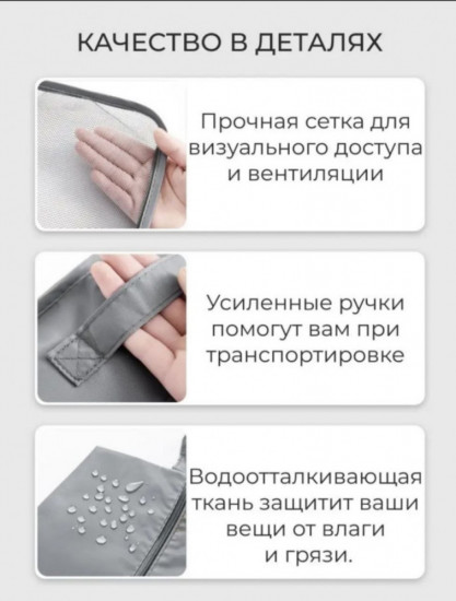 Набор дорожных органайзеров 7 в 1