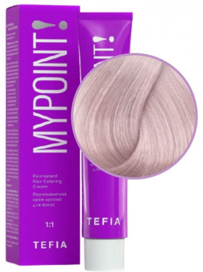 Гель-краска для волос, оттенок 9.7 Очень светлый блондин фиолетовый