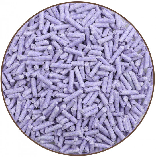 Наполнитель комкующийся растительный «Tofu Lavender»