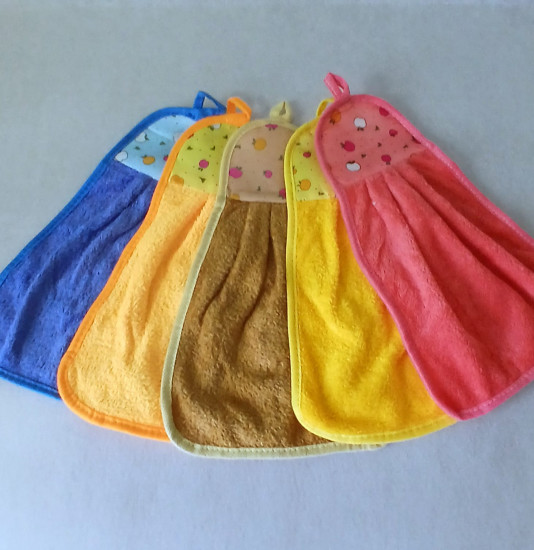 Набор из 5 полотенец «Цветная пятерочка» № 3