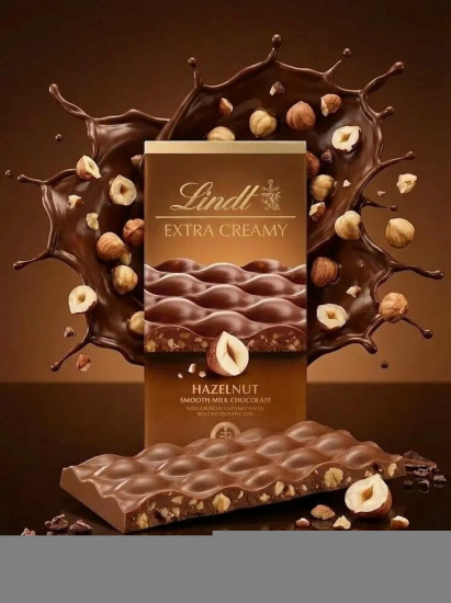 Шоколад молочный с фундуком и морской солью