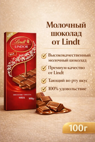 Шоколад молочный