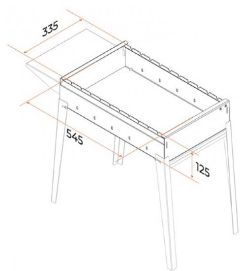 Мангал «Классика 600»