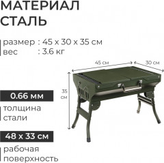 Мангал барбекю - Фото 2