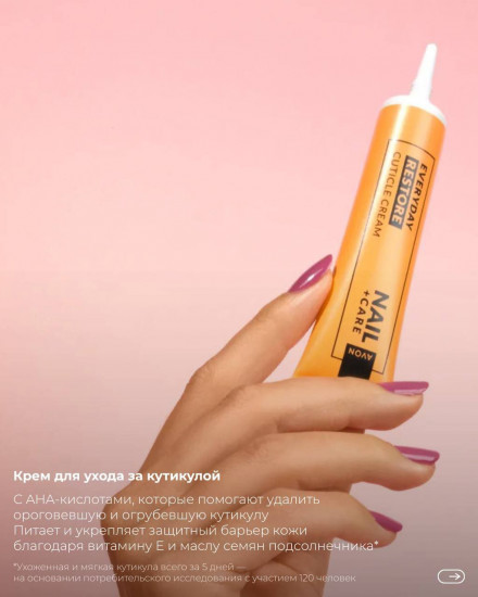 Крем для ухода за кутикулой «Nail + Care Everyday Restore»