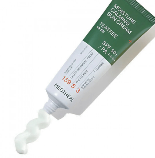 Солнцезащитный крем с чайным деревом «Teatree Moisture Calming Sun Cream»