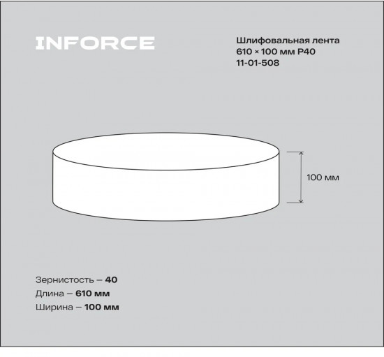 Комплект лент шлифовальных