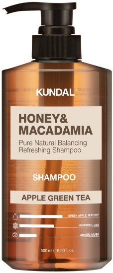 Шампунь для волос «Honey & Macadamia Apple Green Tea»