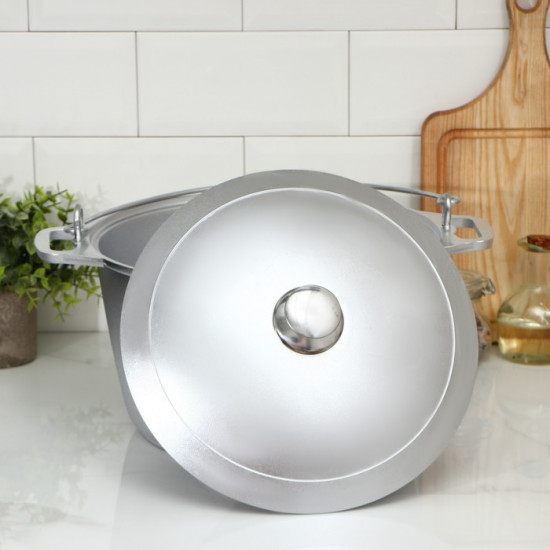 Котелок походный с крышкой