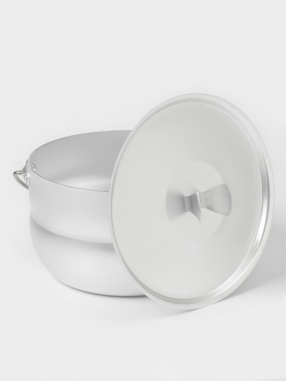 Котелок туристический с крышкой