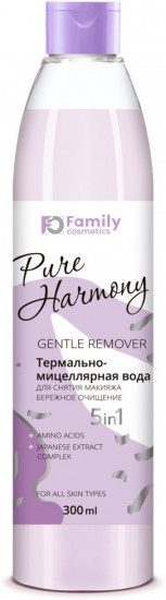 Мицеллярная вода для снятия макияжа «Бережное очищение»