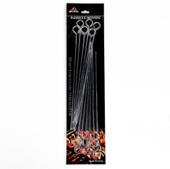 Набор шпажек-шампуров для шашлыка - Фото 5