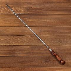 Шампур с деревянной ручкой - Фото 6