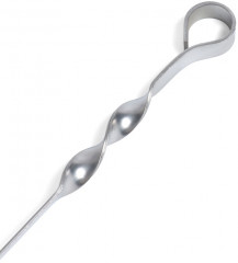 Шампур узбекский с ручкой-кольцом - Фото 5