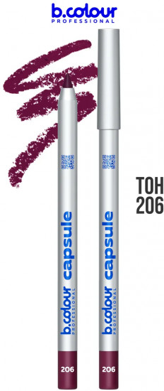 Карандаш для губ стойкий, тон 206