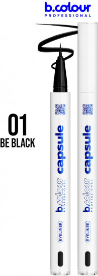 Подводка-лайнер для глаз водостойкая, оттенок 01 Be black