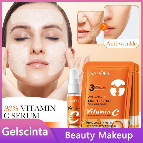 Набор средств для лица мультипептидных с коллагеном и 98% витамином С «Multi-Peptide VC»