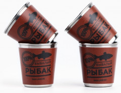 Набор стопок в чехле «Бывалый рыбак» - Фото 4