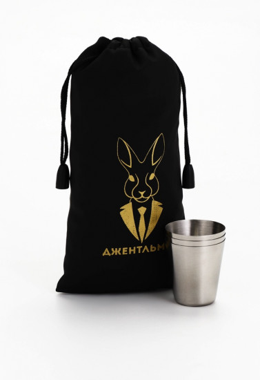 Набор стопок в чехле «Джентельмен»