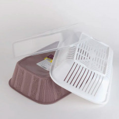 Хлебница с корзинкой и крышкой - Фото 2