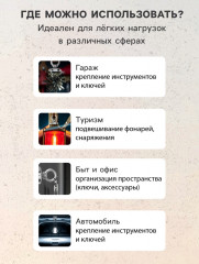 Магнит неодимовый с петлей - Фото 1