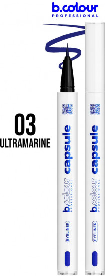 Подводка-лайнер для глаз водостойкая, оттенок 03 Ultramarine