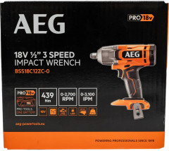 Гайковерт ударный BSS18C12ZC-0 - Фото 10