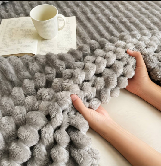 Плед пушистый