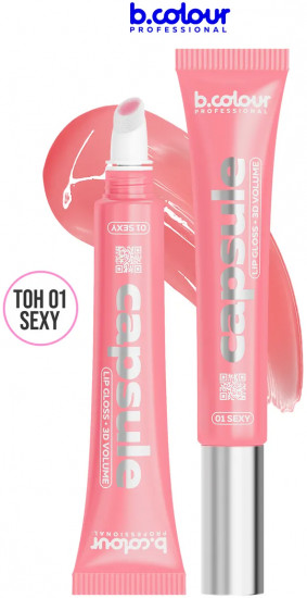 Блеск для губ зеркальный с 3D эффектом, тон 01 Sexy