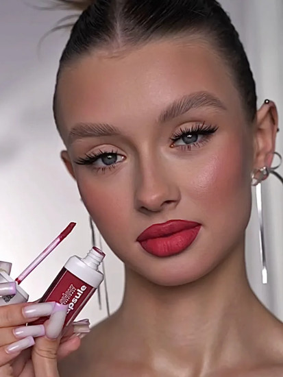 Помада для губ жидкая матовая «SuperStay», тон 02 Red Velvet