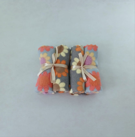 Набор мягких салфеток из микрофибры «Цветочный уют»