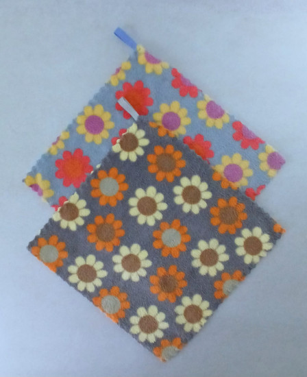 Набор мягких салфеток из микрофибры «Цветочный уют»