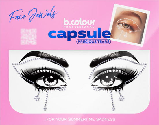 Стразы самоклеящиеся для лица «Face Jewels. Precious tears»