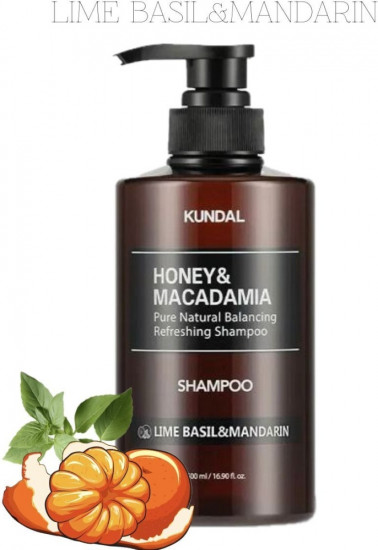 Шампунь «Honey & Macadamia Lime Basil & Mandarin»