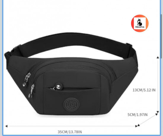 Сумка-бананка поясная через плечо