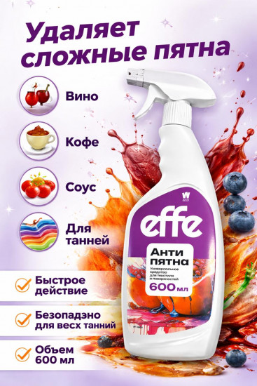 Универсальное средство-пятновыводитель для ткани и поверхностей «Антипятна»