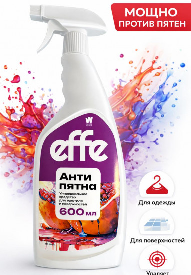 Универсальное средство-пятновыводитель для ткани и поверхностей «Антипятна»