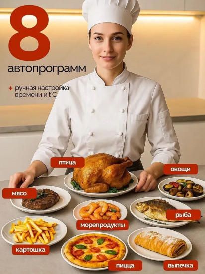 Двойной аэрогриль SPRX2