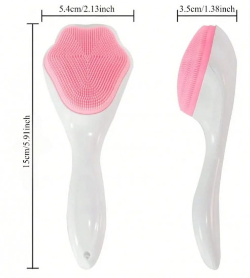 Щетка для умывания и массажа лица «Кошачья лапка»