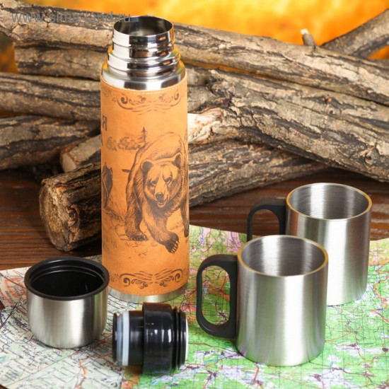 Подарочный набор «Медведь и собаки»