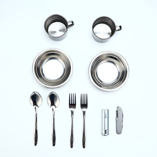 Подарочный набор посуды для похода «Главные в жизни вещи»