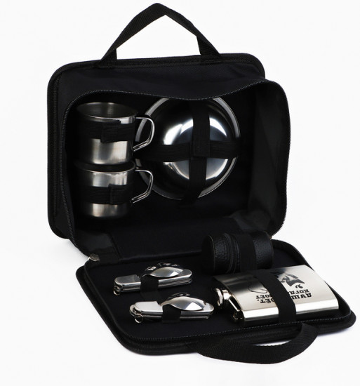 Подарочный набор посуды для похода «Душа поёт»