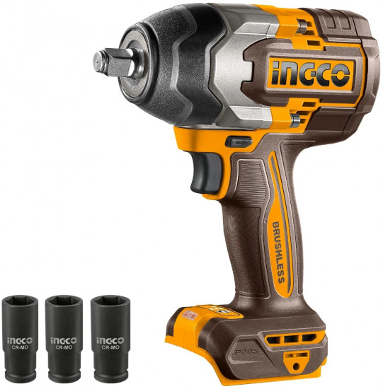 Аккумуляторный бесщеточный ударный гайковерт