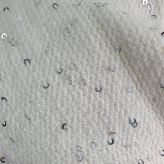 Шапка-лопатка женская с мини-пайетками без подклада «Глория»